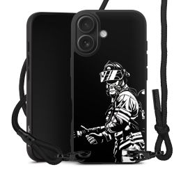 Carry Case Black Line Fabric black/matt black