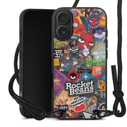 Carry Case Black Line Stoff schwarz/mattschwarz