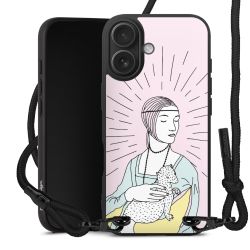 Carry Case Black Line Fabric black/matt black