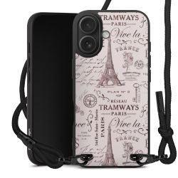 Carry Case Black Line Fabric black/matt black