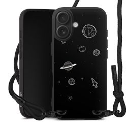 Carry Case Black Line Fabric black/matt black