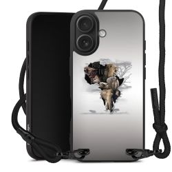 Carry Case Black Line Fabric black/matt black