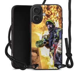 Carry Case Black Line Fabric black/matt black