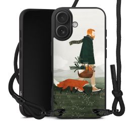 Carry Case Black Line Fabric black/matt black