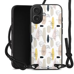 Carry Case Black Line Fabric black/matt black