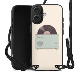 Carry Case Black Line Fabric black/matt black