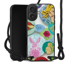 Carry Case Black Line Fabric black/matt black