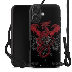 Carry Case Black Line Fabric black/matt black