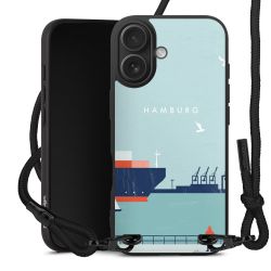 Carry Case Black Line Fabric black/matt black