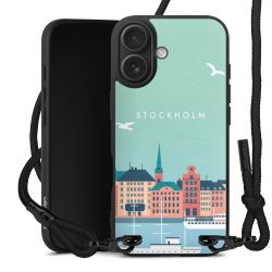 Carry Case Black Line Fabric black/matt black