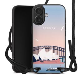 Carry Case Black Line Fabric black/matt black