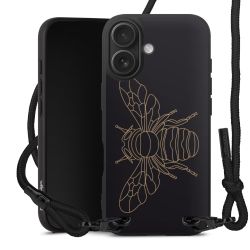 Carry Case Black Line Fabric black/matt black