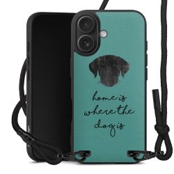 Carry Case Black Line Fabric black/matt black