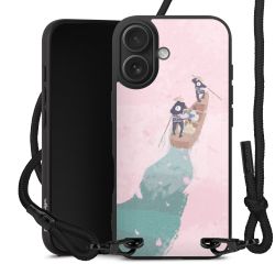 Carry Case Black Line Fabric black/matt black