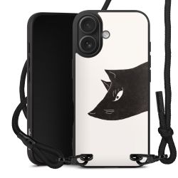 Carry Case Black Line Fabric black/matt black