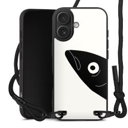 Carry Case Black Line Fabric black/matt black