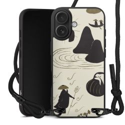 Carry Case Black Line Fabric black/matt black