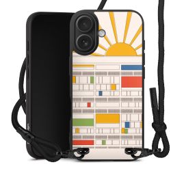 Carry Case Black Line Fabric black/matt black