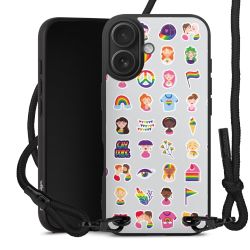 Carry Case Black Line Fabric black/matt black