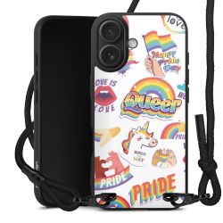 Carry Case Black Line Fabric black/matt black