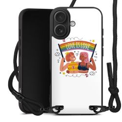 Carry Case Black Line Fabric black/matt black