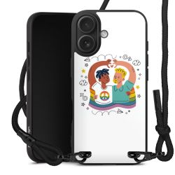 Carry Case Black Line Fabric black/matt black