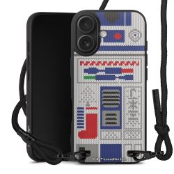 Carry Case Black Line Fabric black/matt black