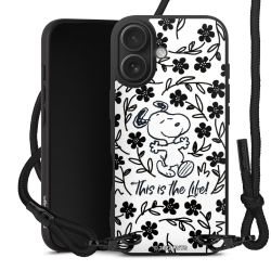 Carry Case Black Line Fabric black/matt black