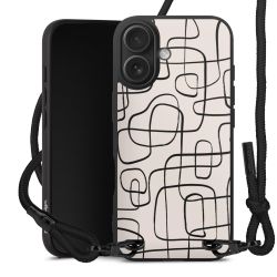 Carry Case Black Line Fabric black/matt black