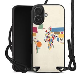 Carry Case Black Line Fabric black/matt black