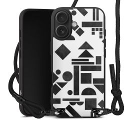 Carry Case Black Line Fabric black/matt black