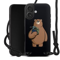 Carry Case Black Line Stoff schwarz/mattschwarz