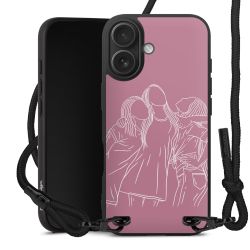 Carry Case Black Line Fabric black/matt black