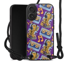 Carry Case Black Line Fabric black/matt black