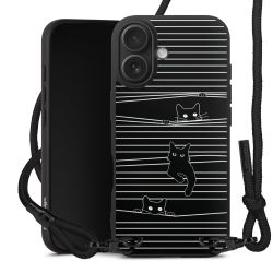 Carry Case Black Line Fabric black/matt black