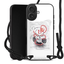 Carry Case Black Line Fabric black/matt black