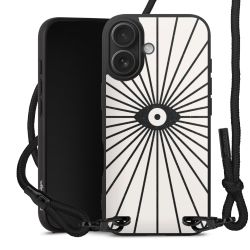 Carry Case Black Line Fabric black/matt black