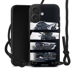 Carry Case Black Line Fabric black/matt black