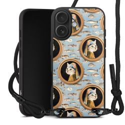 Carry Case Black Line Fabric black/matt black