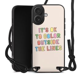 Carry Case Black Line Fabric black/matt black