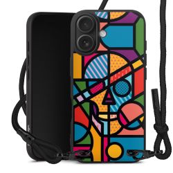 Carry Case Black Line Fabric black/matt black