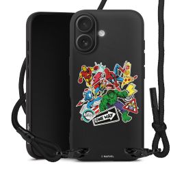 Carry Case Black Line Fabric black/matt black