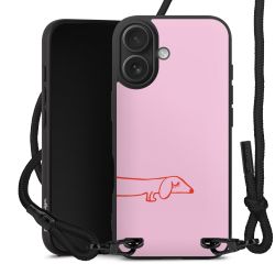 Carry Case Black Line Fabric black/matt black