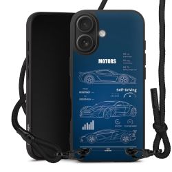 Carry Case Black Line Fabric black/matt black