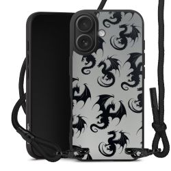 Carry Case Black Line Fabric black/matt black