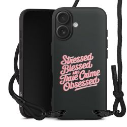 Carry Case Black Line Fabric black/matt black