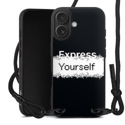 Carry Case Black Line Fabric black/matt black