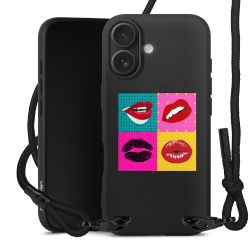 Carry Case Black Line Fabric black/matt black