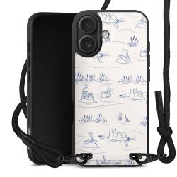 Carry Case Black Line Fabric black/matt black