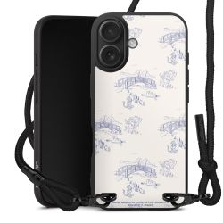 Carry Case Black Line Fabric black/matt black